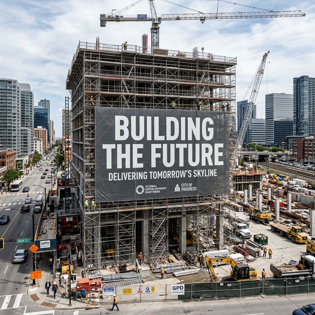 Building Construction Banner