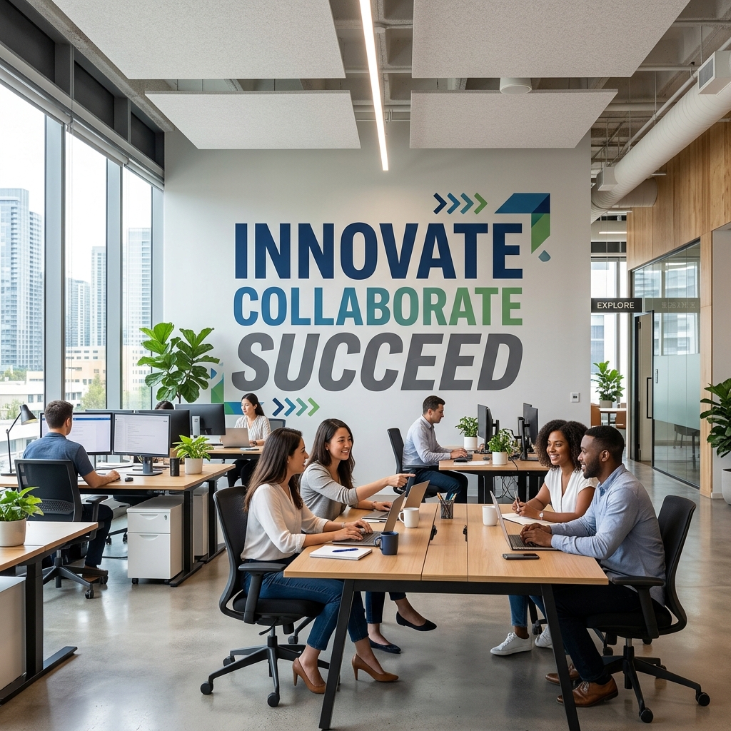 Office Wall Graphic